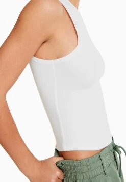 BERSHKA Top - Off White -Bershka Verkaufsgeschäft 7298ec0fc41f4f45a895021b7c48db41