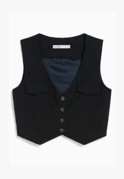 BERSHKA TAILORED BUTTONED - Weste - Blue 12 BERSHKA TAILORED BUTTONED - Weste - Blue -Bershka Verkaufsgeschäft 72e905bee6a742e39e6c753acb6e4cd2