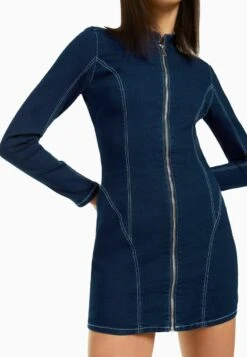 BERSHKA LONG FITTED WITH CONTRAST - Jeanskleid - Royal Blue 11 BERSHKA LONG FITTED WITH CONTRAST - Jeanskleid - Royal Blue -Bershka Verkaufsgeschäft 7373af05ff5a4f79a95cac65854dfa02