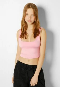 BERSHKA Top - Pink