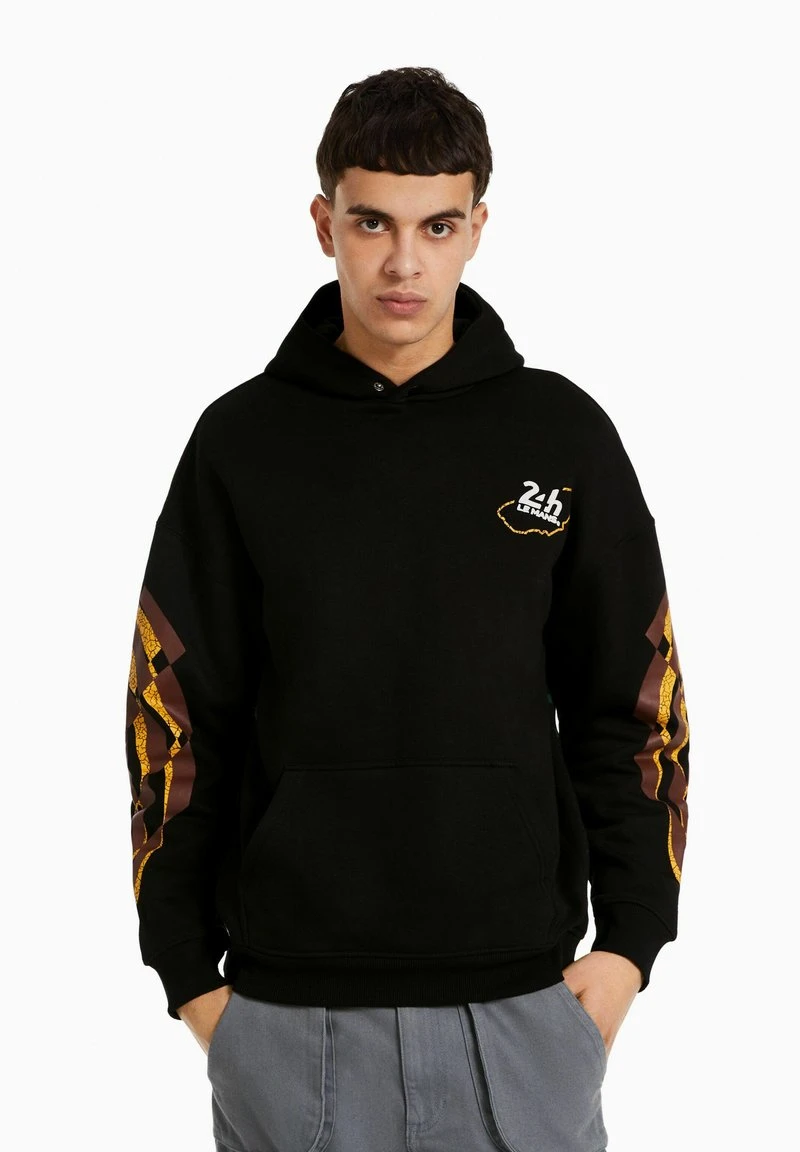 BERSHKA 24H LE MANS - Kapuzenpullover - Black 5 BERSHKA 24H LE MANS - Kapuzenpullover - Black – Bild 3