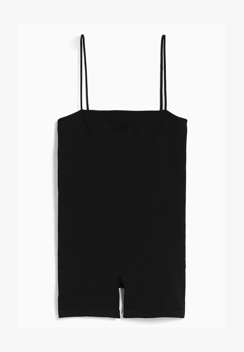 BERSHKA SEAMLESS WITH CUT NECKLINE CYCLING - Jumpsuit - Black 8 BERSHKA SEAMLESS WITH CUT NECKLINE CYCLING - Jumpsuit - Black – Bild 6