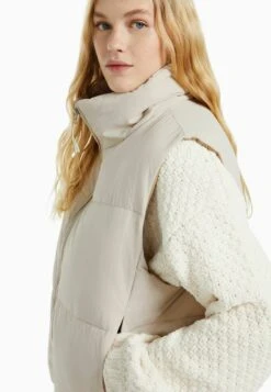 BERSHKA PUFFER - Weste - Stone 10 BERSHKA PUFFER - Weste - Stone -Bershka Verkaufsgeschäft 779db7175d7643cb9c9d8619a01cf248
