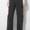 BERSHKA MULTIPOCKET CARGO JEANS - Flared Jeans - Mottled Dark Grey 1 BERSHKA MULTIPOCKET CARGO JEANS - Flared Jeans - Mottled Dark Grey -Bershka Verkaufsgeschäft 784fa493b5a845b4a9c05e1e45f7a018