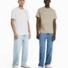 BERSHKA 2 PACK REGULAR FIT - T-Shirt Basic - Off White -Bershka Verkaufsgeschäft 78caf3786bb34513b97b76b7a73879db