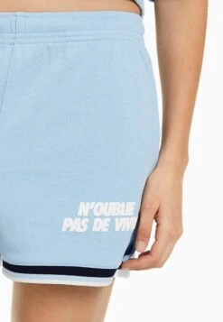 BERSHKA WITH TRIMS - Jogginghose - Light Blue 12 BERSHKA WITH TRIMS - Jogginghose - Light Blue -Bershka Verkaufsgeschäft 79da39316fea4379b9054607c73ec464