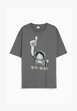 BERSHKA BOXY FIT SHORT SLEEVE ONE PIECE - T-Shirt Print - Mottled Dark Grey 12 BERSHKA BOXY FIT SHORT SLEEVE ONE PIECE - T-Shirt Print - Mottled Dark Grey -Bershka Verkaufsgeschäft 7caf02d0063b4be99e00cc1266ad80d3