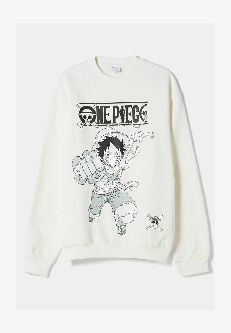 BERSHKA ROUND NECK ONE PIECE - PRINT 01864130 - Sweatshirt - Off White 7 BERSHKA ROUND NECK ONE PIECE - PRINT 01864130 - Sweatshirt - Off White – Bild 5