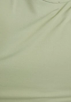 BERSHKA SHORT SLEEVE WITH DETAIL - T-Shirt Print - Khaki -Bershka Verkaufsgeschäft 7ed14fa56ff042c8bec57d5eff6faf30