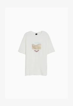 BERSHKA T-Shirt Print - Off-white 12 BERSHKA T-Shirt Print - Off-white -Bershka Verkaufsgeschäft 7f7362e887464f9bbf94ff48e93b144d