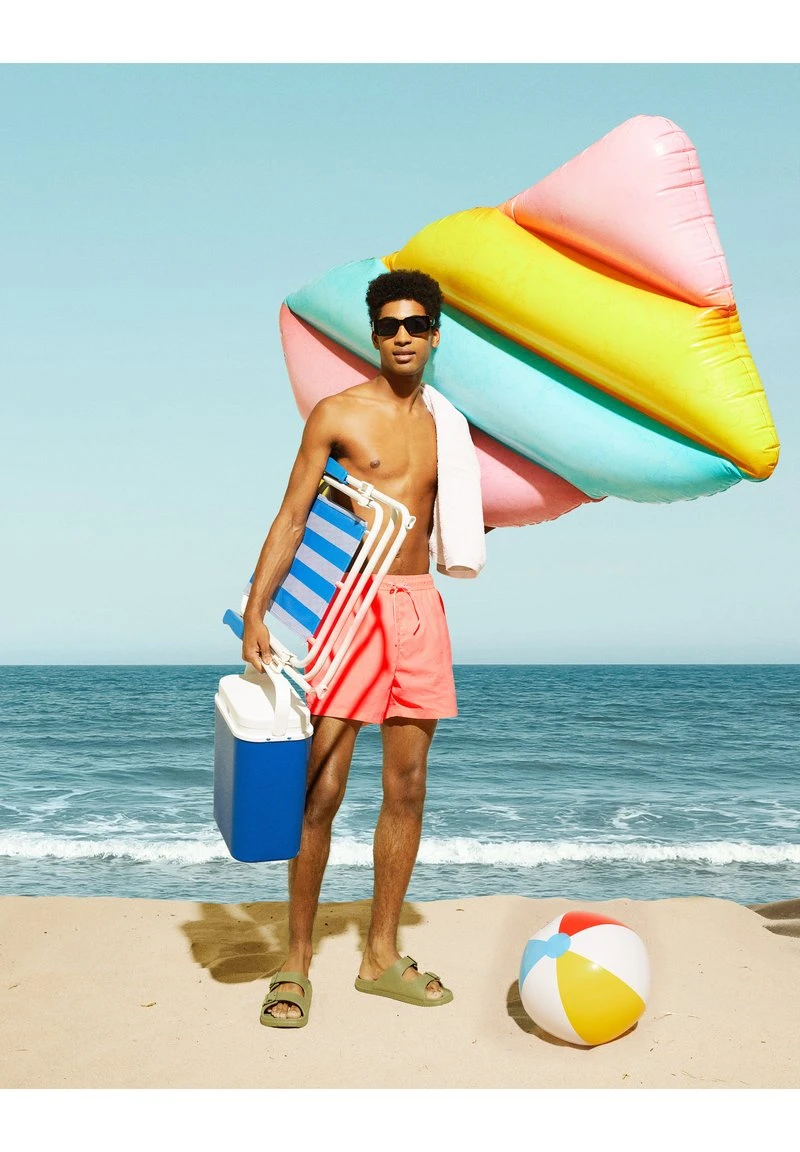 BERSHKA BASIC - Badeshorts - Light Pink 7 BERSHKA BASIC - Badeshorts - Light Pink – Bild 5