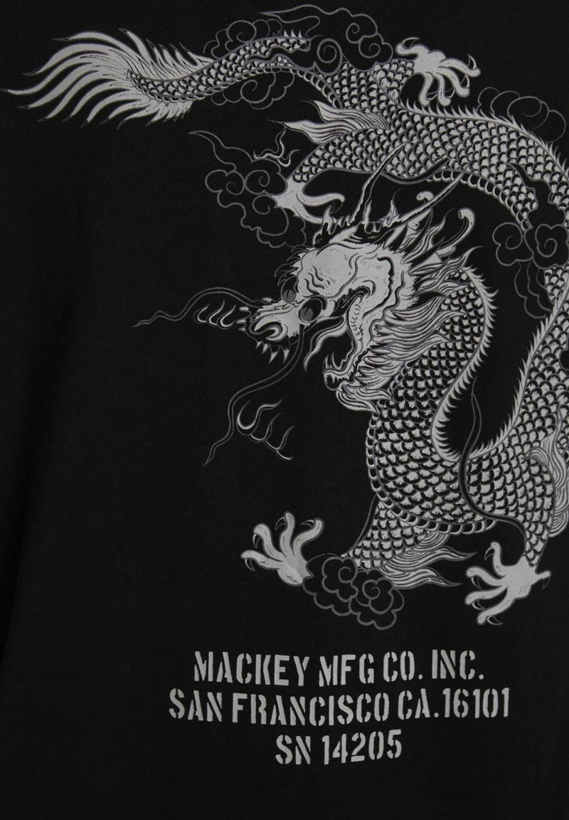 BERSHKA ASIATIC - T-Shirt Print - Black 8 BERSHKA ASIATIC - T-Shirt Print - Black – Bild 6