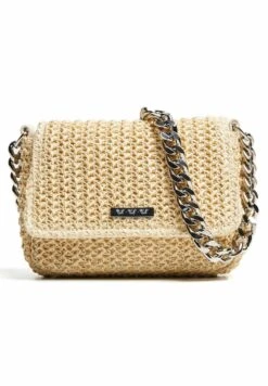 BERSHKA BLEND WITH STRAP - Umhängetasche - Sand -Bershka Verkaufsgeschäft 853b9f69bb414f84a2eaf62fce53e246