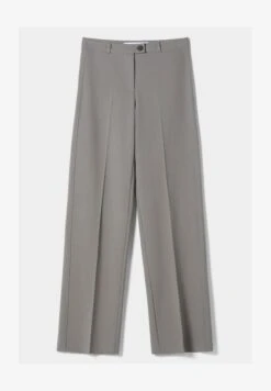 BERSHKA WIDE LEG TAILORED - Stoffhose - Dark Grey 12 BERSHKA WIDE LEG TAILORED - Stoffhose - Dark Grey -Bershka Verkaufsgeschäft 86609337ded845fd83e9d513eb45d299