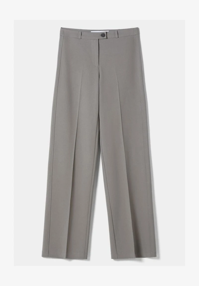 BERSHKA WIDE LEG TAILORED - Stoffhose - Dark Grey 7 BERSHKA WIDE LEG TAILORED - Stoffhose - Dark Grey – Bild 5