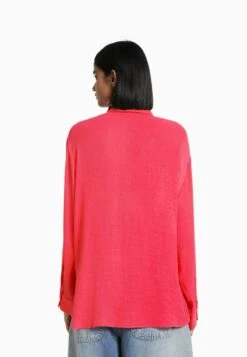 BERSHKA LONG SLEEVE - Hemdbluse - Coral 10 BERSHKA LONG SLEEVE - Hemdbluse - Coral -Bershka Verkaufsgeschäft 866104ed1bbf46e3b996a163731b87a7