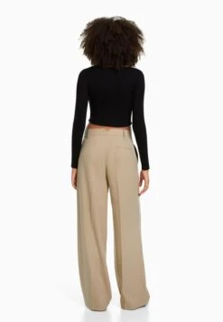 BERSHKA DAD FIT - Stoffhose - Camel 10 BERSHKA DAD FIT - Stoffhose - Camel -Bershka Verkaufsgeschäft 879cec79b7194fc2aa8e35e318b53085