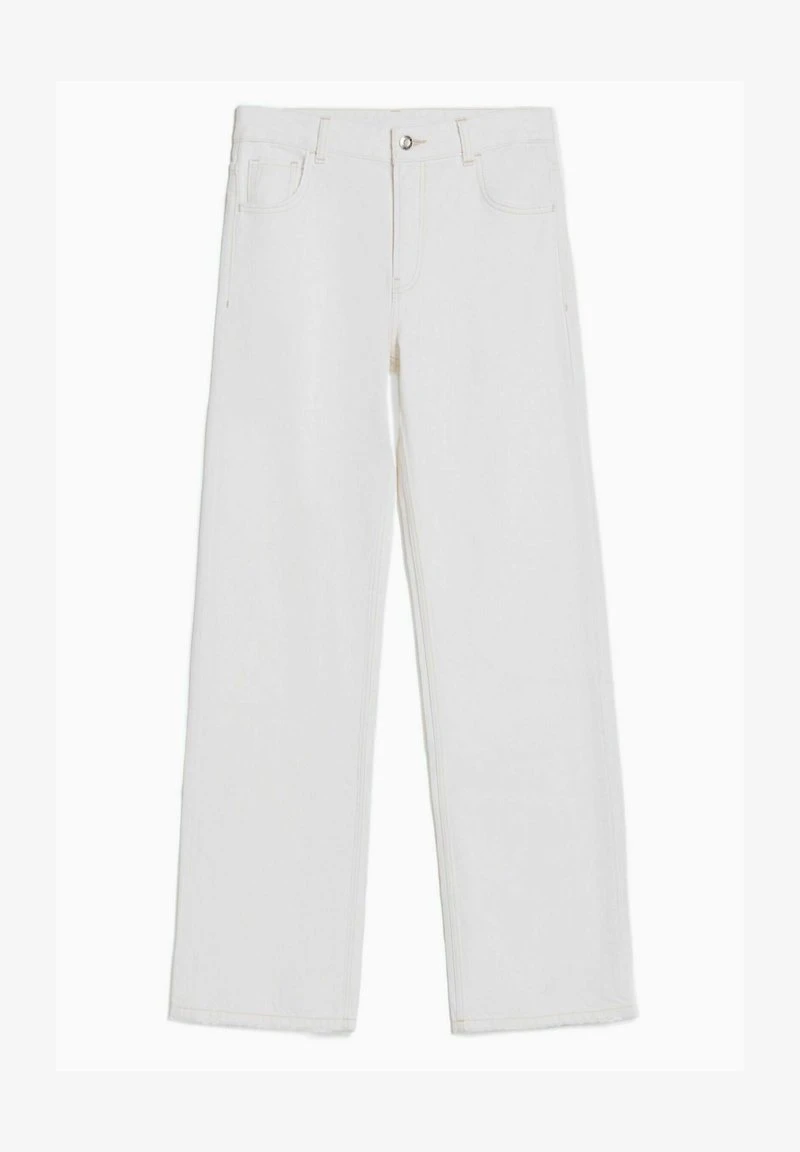 BERSHKA WIDE LEG 90S - Jeans Relaxed Fit - White 6 BERSHKA WIDE LEG 90S - Jeans Relaxed Fit - White – Bild 4