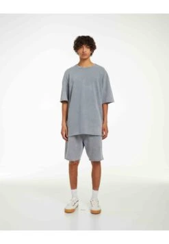 BERSHKA SHORT SLEEVE FADED - T-Shirt Basic - Grey 10 BERSHKA SHORT SLEEVE FADED - T-Shirt Basic - Grey -Bershka Verkaufsgeschäft 89344521319140ddac6fa687ed5402b5
