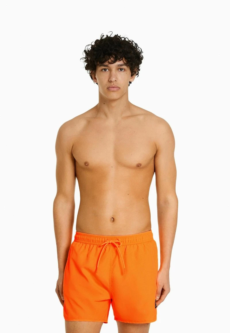 BERSHKA BASIC NEON - Badehose Pants - Orange 4 BERSHKA BASIC NEON - Badehose Pants - Orange – Bild 2
