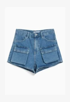 BERSHKA CARGO - Jeans Shorts - Light Blue Denim 13 BERSHKA CARGO - Jeans Shorts - Light Blue Denim -Bershka Verkaufsgeschäft 8b3ce25790e74bd4b498e9ef65a80ab3