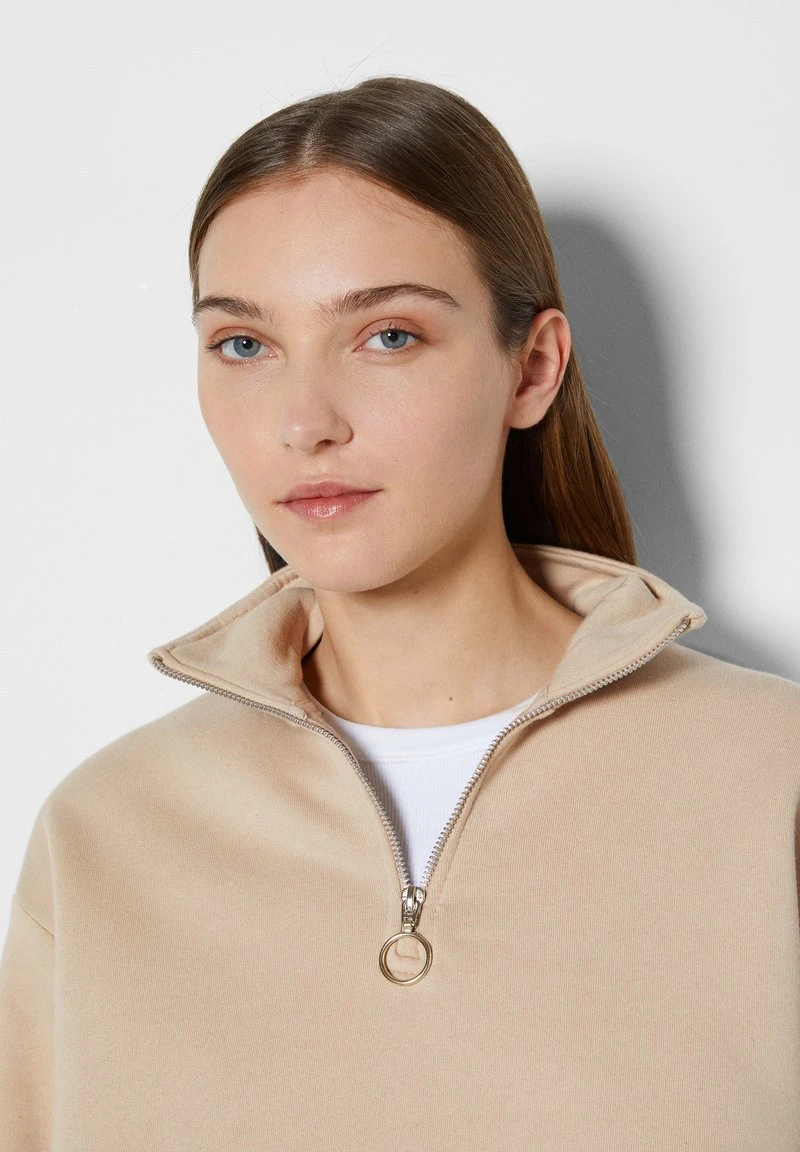 BERSHKA HIGH NECK - Sweatshirt - Camel 6 BERSHKA HIGH NECK - Sweatshirt - Camel – Bild 4