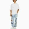 BERSHKA WITH PRINT - Jeans Straight Leg - Light Blue 1 BERSHKA WITH PRINT - Jeans Straight Leg - Light Blue -Bershka Verkaufsgeschäft 8d350f54b1c64c4b868ec8704a68d3dd