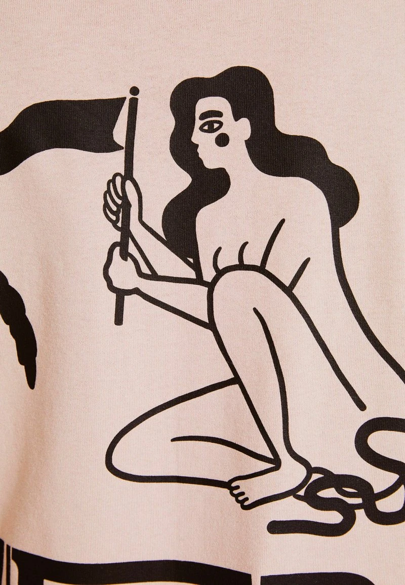 BERSHKA SHORT SLEEVE EASY - T-Shirt Print - Pink 8 BERSHKA SHORT SLEEVE EASY - T-Shirt Print - Pink – Bild 6