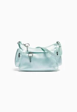BERSHKA STRAP AND MULTIPLE POCKETS - Handtasche - Light Blue -Bershka Verkaufsgeschäft 903a7b217f934786be5db91d7d02f5f6