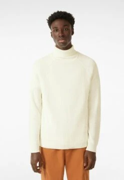 BERSHKA Strickpullover - White