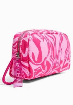 BERSHKA PRINTED - Kosmetiktasche - Pink -Bershka Verkaufsgeschäft 9198d4b7eda648d6b27f52be697b469b