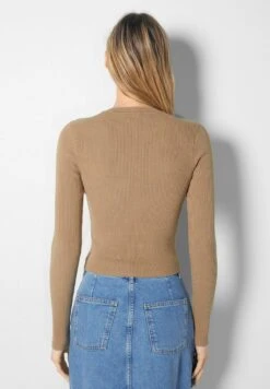 BERSHKA ROUND NECK 01785653 - Strickpullover - Camel 10 BERSHKA ROUND NECK 01785653 - Strickpullover - Camel -Bershka Verkaufsgeschäft 91c3505861ad4003bfb3d55742e1c00e
