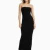 BERSHKA LONG - Maxikleid - Black