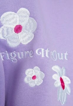 BERSHKA EMBROIDERED FLORAL - Bomberjacke - Mottled Purple -Bershka Verkaufsgeschäft 926fde5570ee42b3bd64512180604fd6