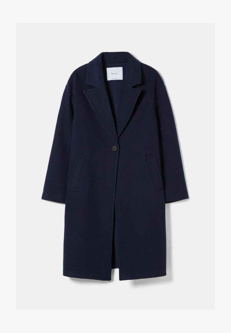 BERSHKA DROP SHOULDER - Klassischer Mantel - Royal Blue 6 BERSHKA DROP SHOULDER - Klassischer Mantel - Royal Blue – Bild 4