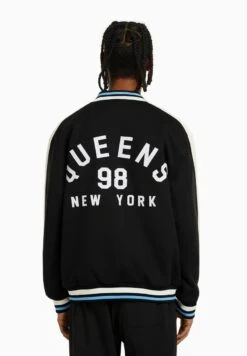 BERSHKA WITH PATCH - Bomberjacke - Black 10 BERSHKA WITH PATCH - Bomberjacke - Black -Bershka Verkaufsgeschäft 96c4bafe677040c8ab41ec4819a4f652