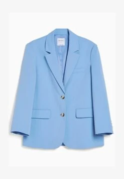 BERSHKA TAILORED CUT - Kurzmantel - Light Blue -Bershka Verkaufsgeschäft 9845dfbfac6d42a99d624d6d078ad444