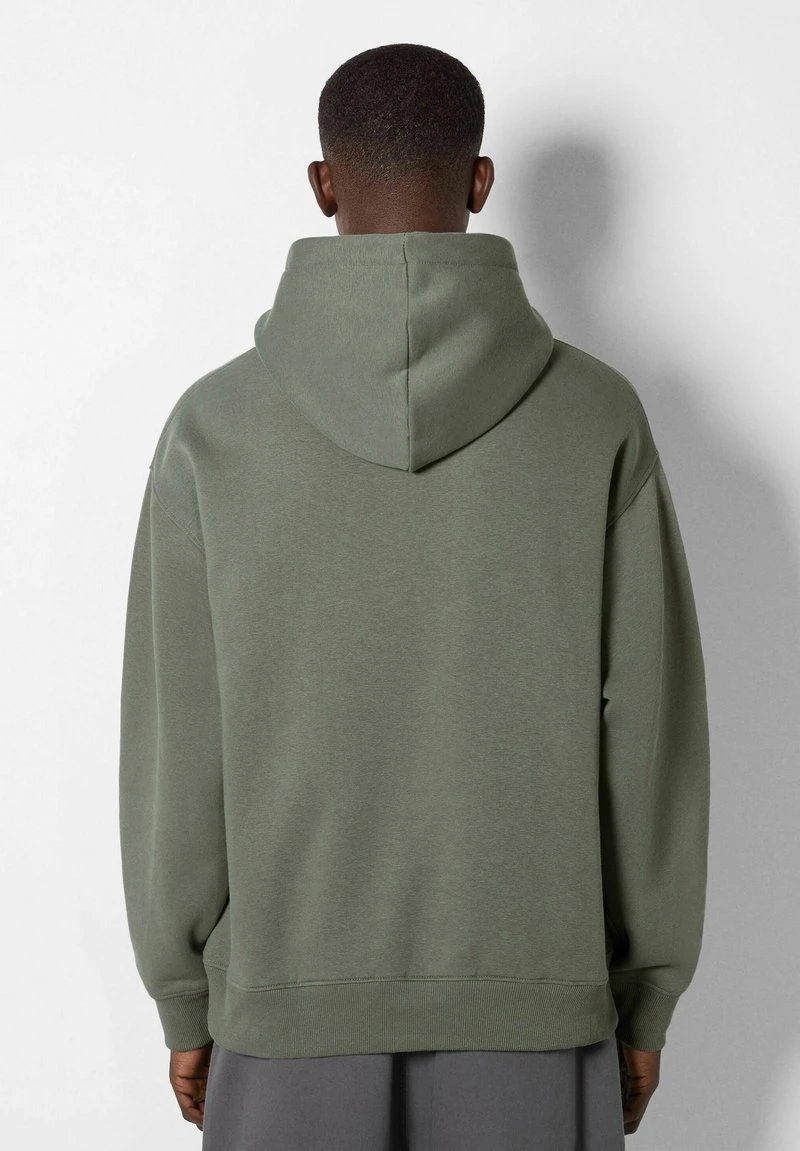 BERSHKA BOXY 07643127 - Kapuzenpullover - Khaki 5 BERSHKA BOXY 07643127 - Kapuzenpullover - Khaki – Bild 3
