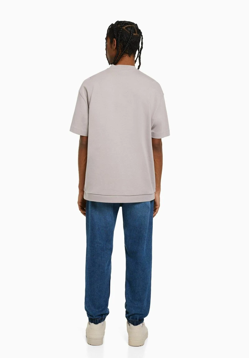 BERSHKA RIPPED - Jeans Tapered Fit - Dark Blue 4 BERSHKA RIPPED - Jeans Tapered Fit - Dark Blue – Bild 2