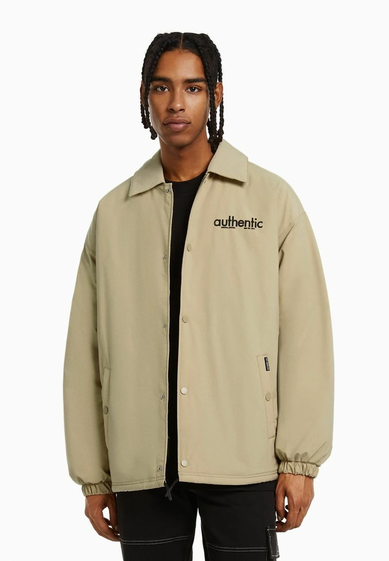 BERSHKA BACK PRINT - Übergangsjacke - Camel 5 BERSHKA BACK PRINT - Übergangsjacke - Camel – Bild 3