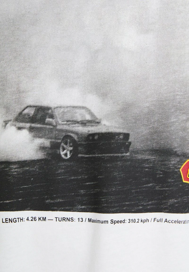 BERSHKA RACING - T-Shirt Print - Off White 8 BERSHKA RACING - T-Shirt Print - Off White – Bild 6