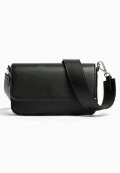 BERSHKA RIGID - Umhängetasche - Black -Bershka Verkaufsgeschäft 9b0e825b78834f99a0b03ec72e6ce661