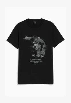 BERSHKA ASIATIC - T-Shirt Print - Black 12 BERSHKA ASIATIC - T-Shirt Print - Black -Bershka Verkaufsgeschäft 9b6763f7da134a388653207a506dcbc4