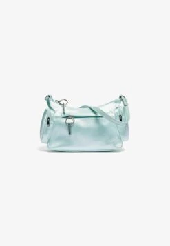 BERSHKA STRAP AND MULTIPLE POCKETS - Handtasche - Light Blue -Bershka Verkaufsgeschäft 9bb073cc85f04a5696a310374f1c8cea