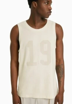 BERSHKA STRAPPY - Top - White -Bershka Verkaufsgeschäft 9ce2f4023ee44163a6e5d9fdcc82e950