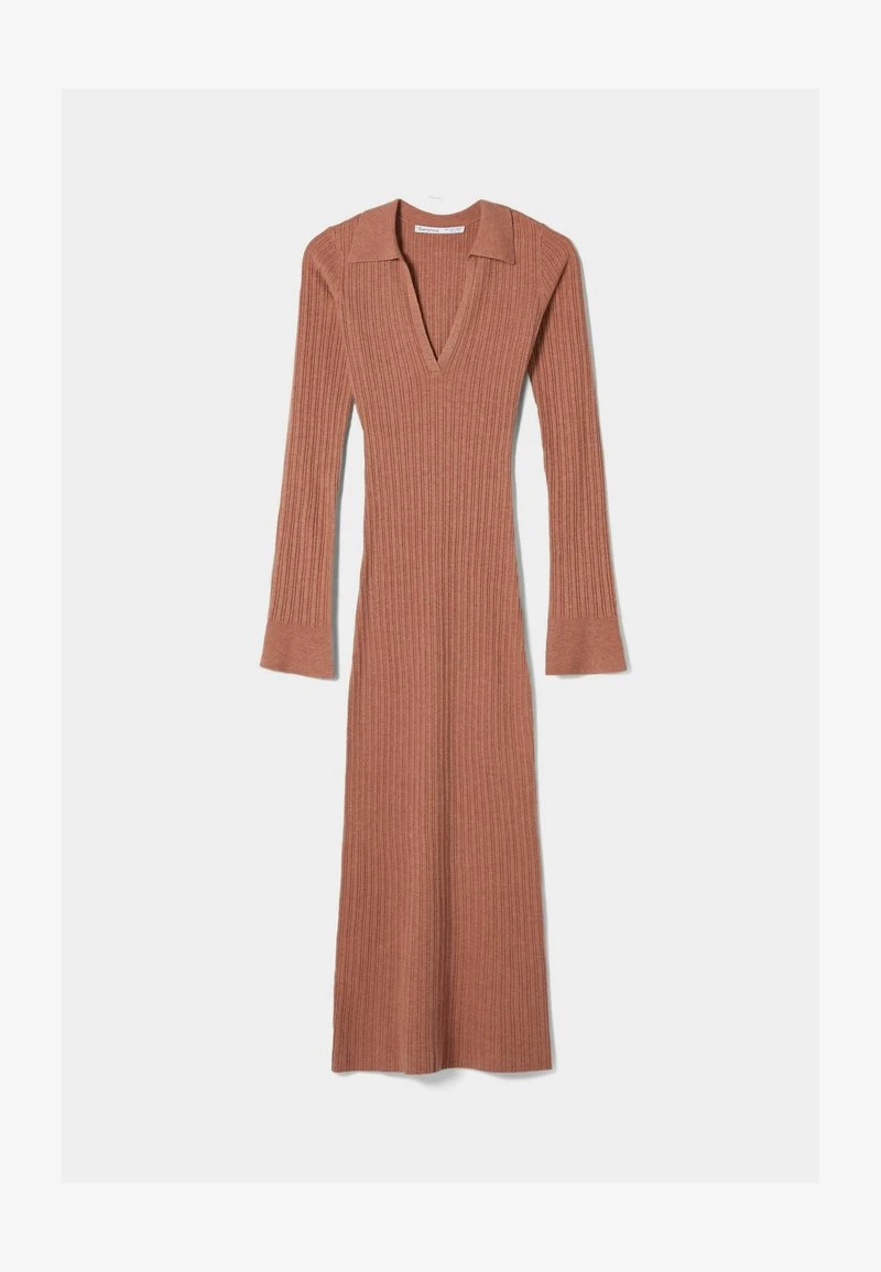 BERSHKA Maxikleid - Dark Red 6 BERSHKA Maxikleid - Dark Red – Bild 4