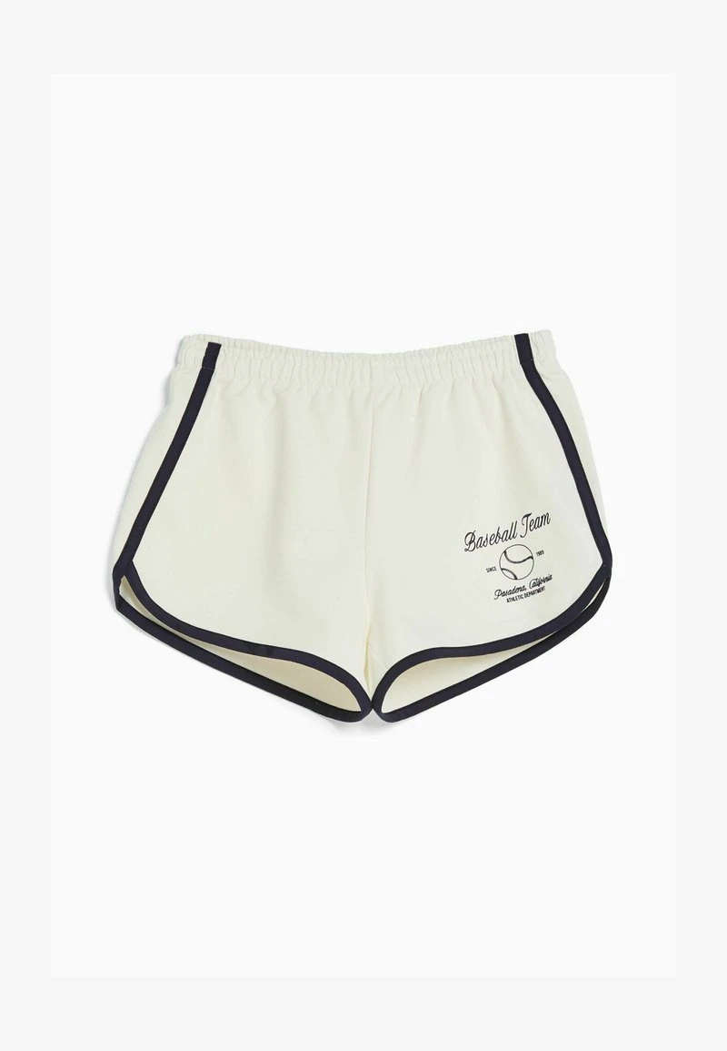 BERSHKA PRINTED WITH TRIMS - PLUSH - Shorts - Beige 7 BERSHKA PRINTED WITH TRIMS - PLUSH - Shorts - Beige – Bild 5