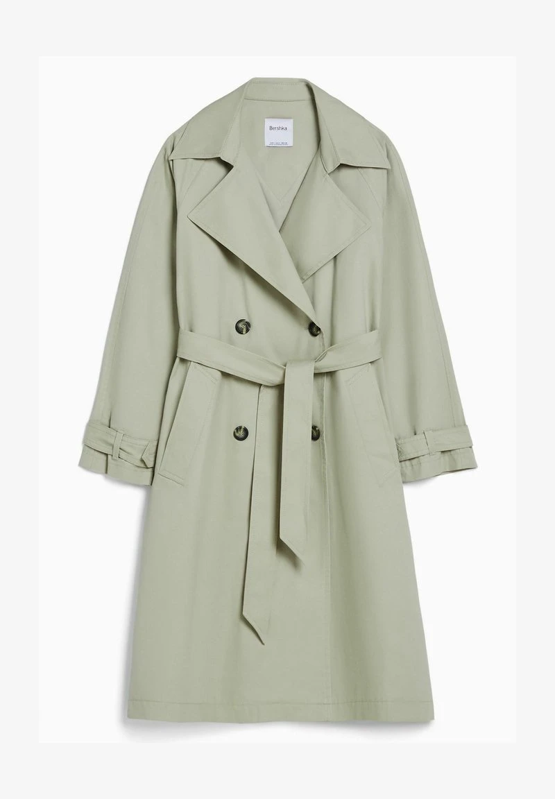 BERSHKA Trenchcoat - Khaki 6 BERSHKA Trenchcoat - Khaki – Bild 4