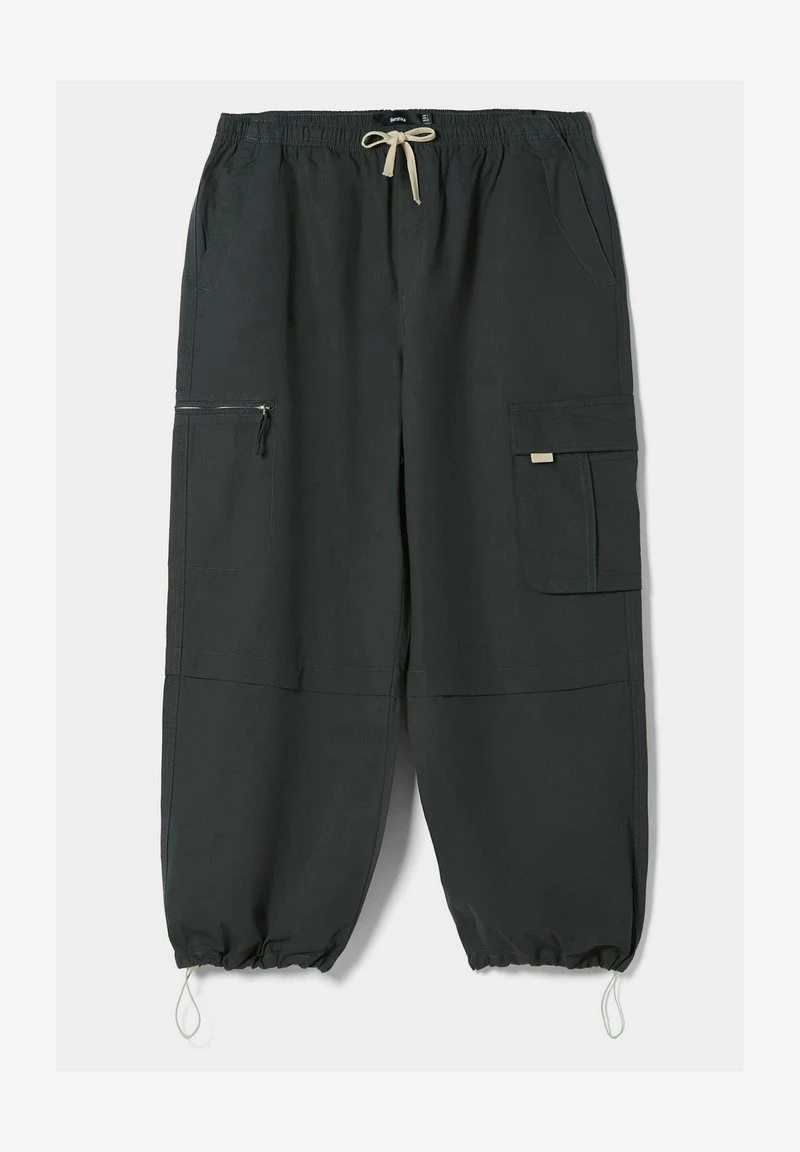 BERSHKA PARACHUTE - Cargohose - Grey 6 BERSHKA PARACHUTE - Cargohose - Grey – Bild 4