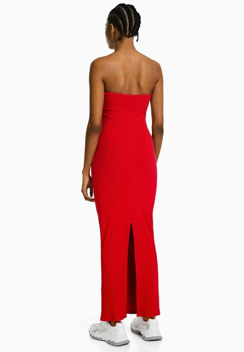 BERSHKA LONG - Maxikleid - Red 4 BERSHKA LONG - Maxikleid - Red – Bild 2